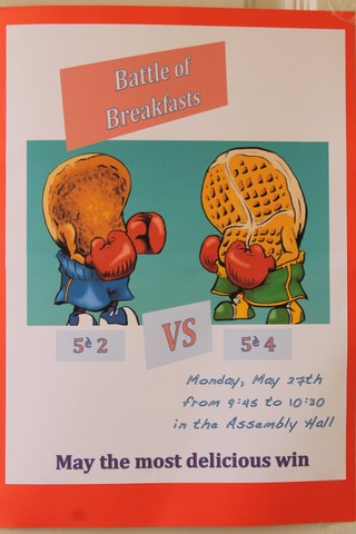 « The breakfast battle » : photos et articles