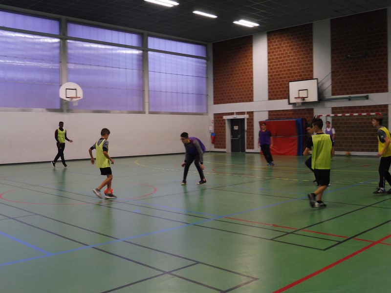 Tournoi UNSS Futsal organisé au Collège